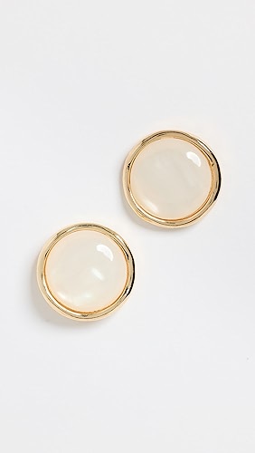 SHASHI Marble Stud Earrings.