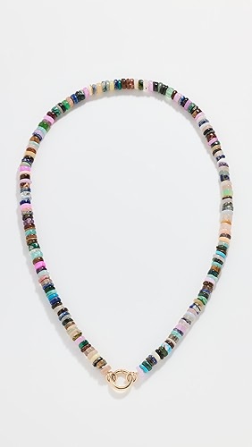 Zoe Chicco 14k Dark Tone Mixed Color Opal Beads Necklace.