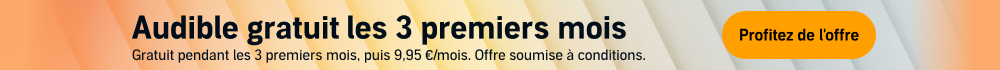 Gratuit pour les 3 premiers mois. L'offre est valable jusqu'au 28 janvier 2025. Gratuit pendant les 3 premiers mois, puis 9,95 €/mois. Résiliation à tout moment. Les conditions générales s'appliquent.