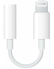 Apple Lightning naar 3,5 mm koptelefoonaansluiting.