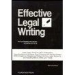 Paperback Effective Legal Writing: For Law Students and Lawyers Book