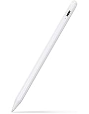 Caneta Touch Stylus Digital Capacitiva de Alta Sensibilidade Ponta Fina 1.5mm Bateria Recarregável Compátivel com iOS Universal Premium