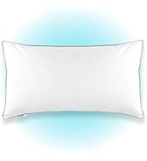 FluffCo Down Alternative Pillow, King Size Pillows, Fluffy Pillow for Sleeping, Cooling Pillow, B...