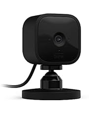 Blink Mini: Compacte slimme beveiligingscamera voor binnen, 1080p HD, nachtzicht, bewegingsdetectie, tweerichtingsaudio - 1 camera (zwart) | Blink Abonnement gratis proefperiode