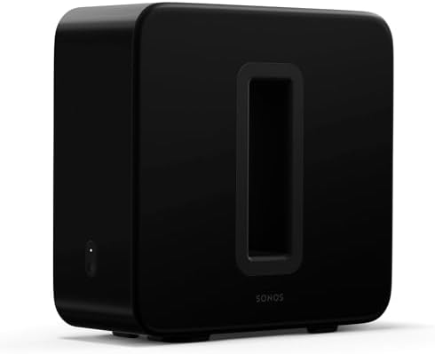 Sonos Sub - Black - Wireless Subwoofer