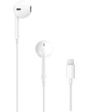 Apple EarPods Headphones with Lightning Connector, Wired Ear Buds for iPhone with Built-in Remote to Control Music, Phone Calls, and Volume