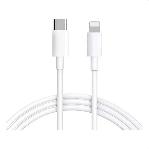 Cabo 1 metro de Carregamento Rápido USB-C Lightning Compatível com iPhone 13/13 Pro/12/12 Pro/Max/11/11 Pro/XS/Max/XR/X/8/8 P