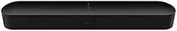 Sonos Beam - Smart TV Sound Bar with Amazon Alexa Built-in - Black