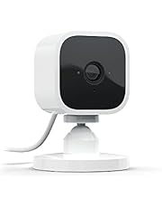 Blink Mini: Compacte slimme beveiligingscamera voor binnen, 1080p HD, nachtzicht, bewegingsdetectie, tweerichtingsaudio - 1 camera (wit) | Blink Abonnement gratis proefperiode