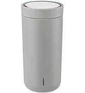 Stelton To-Go Click - Thermobecher, doppelwandige Isolierflasche - Rostfreier, auslaufsicherer Ka...