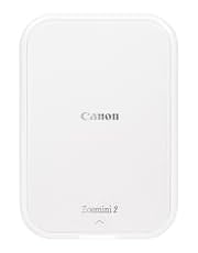 Canon Zoemini 2 Imprimante Photo Portable - Mini Imprimante Portable - Mini Imprimante Photo - Compacte et sans Fil - Bluetooth 5.0 et Charge Rapide Type-C - Imprimante de Voyage, Perle Blanche