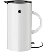 Stelton Wasserkocher EM77 - Elektrischer Kocher, Wasserkessel, Teekanne - Schnell kochend, niedri...