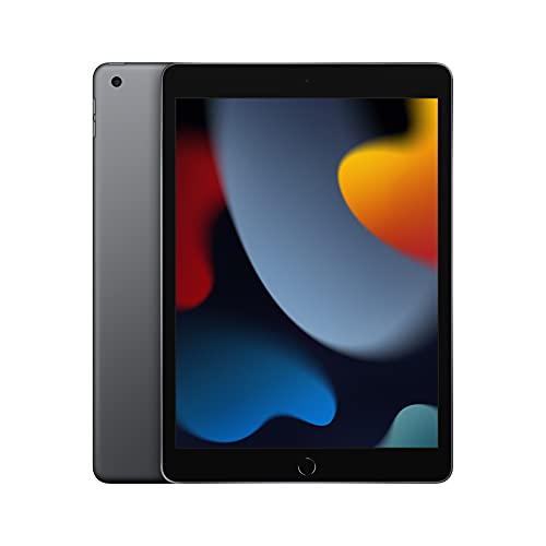 Apple iPad (9th Generation): with A13 Bionic chip, 10.2-inch Retina Display, 64GB, Wi-Fi, 12MP front/8MP Back Camera, Touch I