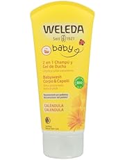 Weleda - Champú y Gel de Ducha de Caléndula, Limpia, Cuida, Nutre y Protege, Vegano, Apto para Pieles Sensibles - 200 ml