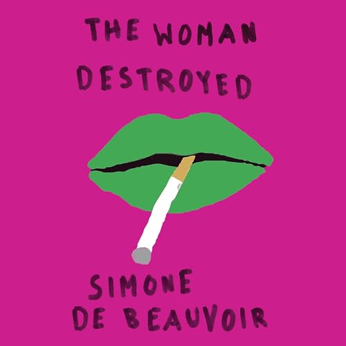 The Woman Destroyed Audiolibro Por Simone De Beauvoir arte de portada