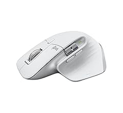 Mouse sem fio Logitech MX Master 3S com Sensor Darkfield para Uso em Qualquer Superfície, Design Ergonômico, Clique Silenci…