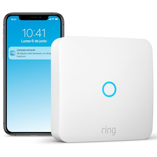 Ring Intercom de Amazon | Actualiza tu interfono a un sistema inteligente con apertura en remoto, comunicación bidireccional,