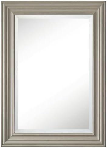 Live Deco Espejo Decorativo de Pared Biselado 58.7cm x78.7cm (Blanco)