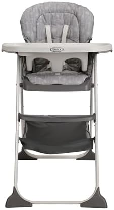 Graco Slim Snacker High Chair, Ultra Compact High Chair, Whisk