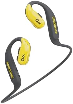 Oladance OWS Sports Open-Ear Headphone, 15 Hours Open Wearable Stereo Bluetooth Earphones IPX8 Waterproof for Running Cycling Workout Gym, Wireless Bluetooth 5.1 Compatible iPhone and Android