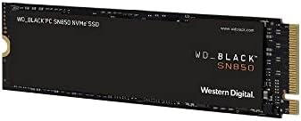 WD_BLACK 1TB SN850 NVMe Internal Gaming SSD Solid State Drive - Gen4 PCIe, M.2 2280, 3D NAND, Up to 7,000 MB/s - WDS100T1X0E