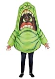 Officially Licensed Adult Ghostbusters Inflatable Slimer Costume - Unisex Green Monster Outfit for Halloween Party, Movie Fans, and Cosplay Fun ST