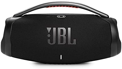 JBL Caixa de Som, Boombox 3, Bluetooth, À Prova D'água e Poeira - Preto