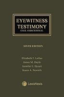 Eyewitness Testimony : Civil and Criminal 1522174877 Book Cover