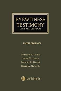 Perfect Paperback Eyewitness Testimony: Civil and Criminal Book