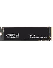 Crucial P310 SSD 1To PCIe Gen4 NVMe M.2 2280 SSD Interne Gaming, jusqu’à 7.100 Mo/s, Compatible avec Ordinateur Portable et de Bureau, Disque Dur SSD - CT1000P310SSD801 (Édition Acronis)