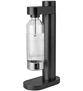 Stelton Brus Wassersprudler mit flasche, Premium Carbonator für Wasser mit CO2 - Einstellbare Spr...