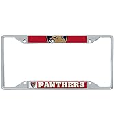 Florida Panthers Team NHL National Hockey League Metal License Plate Frame for Front or Back of C...