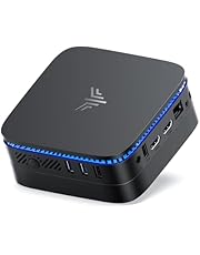 NiPoGi AK1 Plus Mini PC Ιntel Alder Lake-N N100 (jusqu&#39;à 3.4GHz) 12Go LPDDR5 4800MHz/256Go M.2 SSD,Ordinateur de Bureau,Tour PC 4K@60HZ HD Dual Display,TDP 15W,WiFi 2.4G/5G, RJ45,BT4.2,VESA