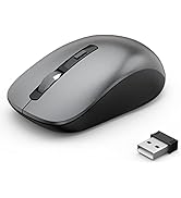 J JOYACCESS Bluetooth Mouse, 2.4G Wireless Bluetooth Mouse Dual Mode(Bluetooth 5.0/3.0+USB), Comp...