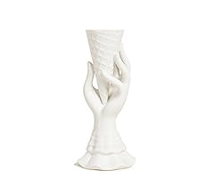 Jonathan Adler I Scream Vase, White, One Size