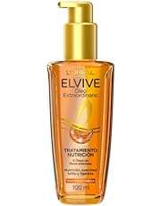 L&#39;Oréal Paris Tratamiento en Aceite Elvive Óleo Extraordinario pelo más suave y con brillo intenso con 6 óleos de flores preciosas, 100 ml