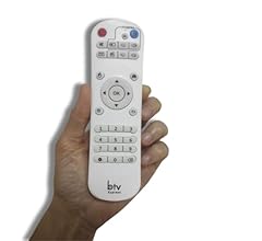 Controle Remoto Compatível com BTV - Modelos B7, B8, B9, B10, B11, B13 express. BX Substitui o Original (Modelo 1)