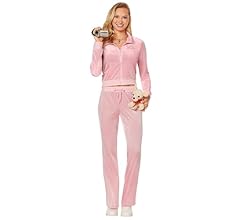 Spirit Halloween Mean Girls Adult Cool Mom Costume| Officially Licensed | Pink Velour Matching Set