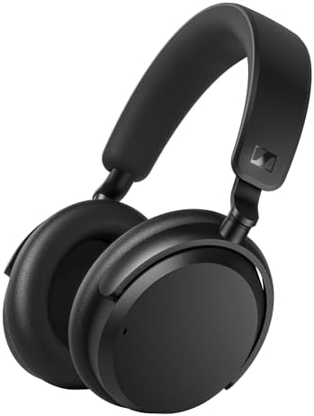 Sennheiser Consumer Audio ACCENTUM Wireless Bluetooth Headphones - 50-Hour Battery Life, Audio, Hybrid Noise Cancelling (ANC), All-Day Comfort and Clear Voice Pick-up for Calls, Black