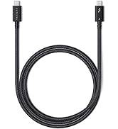 Satechi Certified USB C Thunderbolt 4 Cable (3.2ft/ 1M) 8k/60Hz Display, 40Gbps Data Transfer, 24...