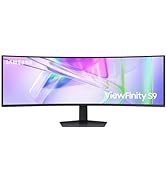 Samsung 49-Inch Business Curved Ultrawide Dual QHD Computer Monitor, USB-C, DisplayPort, HDMI, 12...