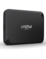 Crucial X9 1To Disque SSD Externe Portable, Jusqu’à 1050Mo/s, Compatible avec PC, Mac, PlayStation et Xbox, USB-C 3.2 - CT1000X9SSD902