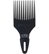 Jack Dean by Denman D17 Afro Comb/Curl Tamer Black