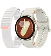 SAMSUNG Galaxy Watch 7 40mm Bluetooth AI Smartwatch + Free Band, Energy Score, Wellness Tips, Hea...