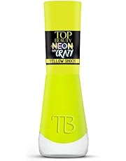 Esmalte Para Unha Top Beauty Premium Cremoso Neon My Crazy - Yellow Shock, 9 g