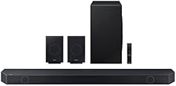 SAMSUNG HW-Q990C 11.1.4ch Soundbar w/ Wireless Dolby Audio, Rear Speakers Included w/ Q-Symphony, SpaceFit Sou