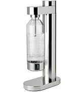 Stelton Brus Wassersprudler mit flasche, Premium Carbonator für Wasser mit CO2 - Einstellbare Spr...