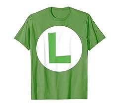 Nintendo Super Mario Luigi Icon Costume T-Shirt