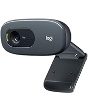 Webcam HD Logitech C270 com Microfone Embutido e 3 MP para Chamadas e Gravações em Vídeo Widescreen