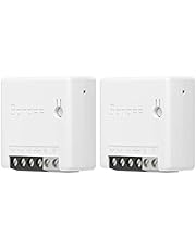 SONOFF ZBMINI ZigBee Smart Switch, 2 Way ZigBee switch, Compatibel Met Alexa, SmartThings Hub, Google Home, SONOFF ZBBridge, Vereist ZigBee 3.0 Gateway Hub, 10A/2200W, (2 Stuks)